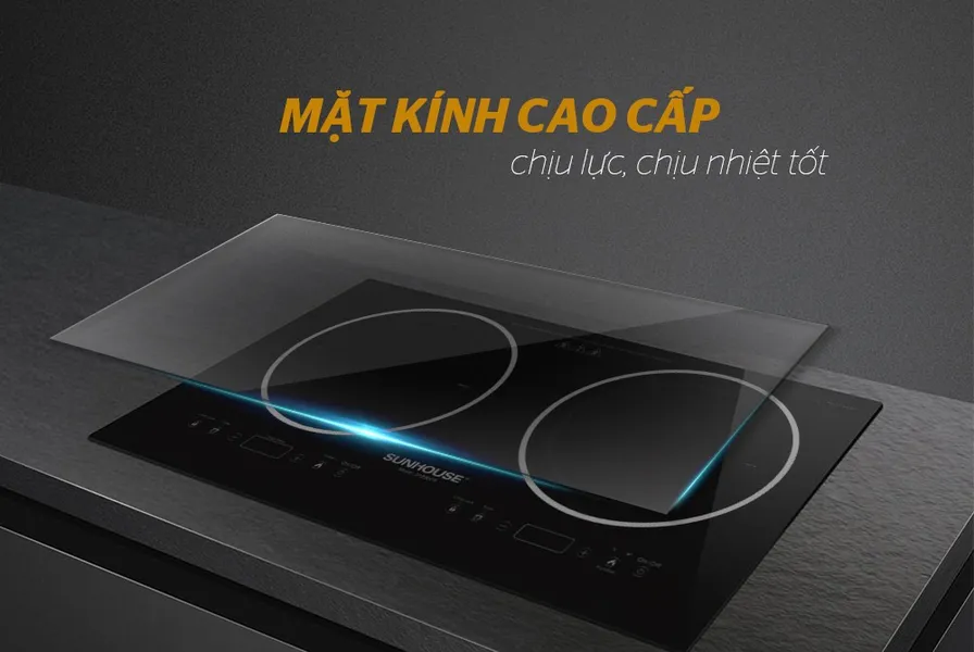 Bếp từ - hồng ngoại đôi Sunhouse SHB8609 3600W