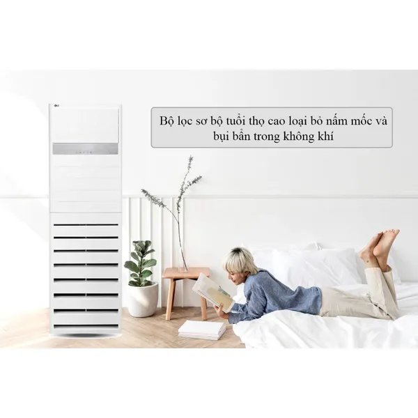 Máy Lạnh Tủ Đứng LG Inverter 5 Hp ZUUQ48LV1.EWGHEVH/ZPNQ48GT3A1 (3 Pha)