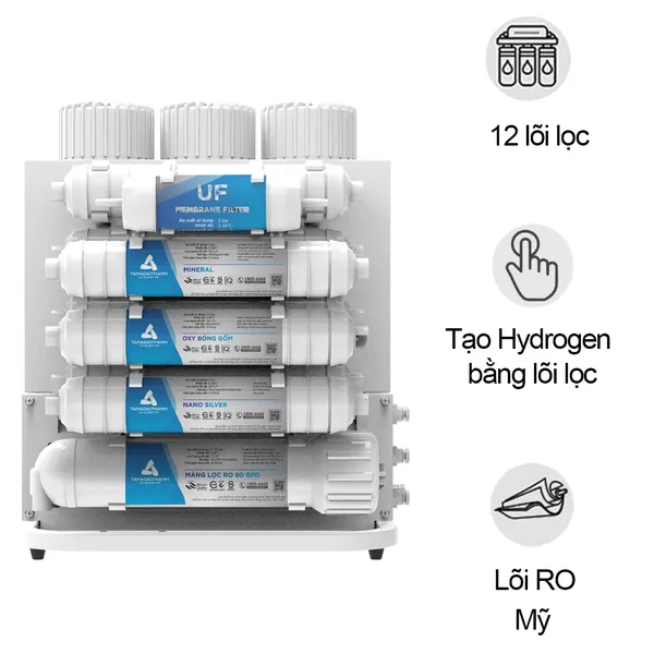 Máy Lọc Nước RO Rossi Core TA-212U0 - 12 Lõi