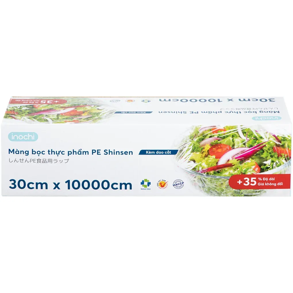 M&agrave;ng Bọc Thực Phẩm PE Shinsen 30x10000-Inochi
