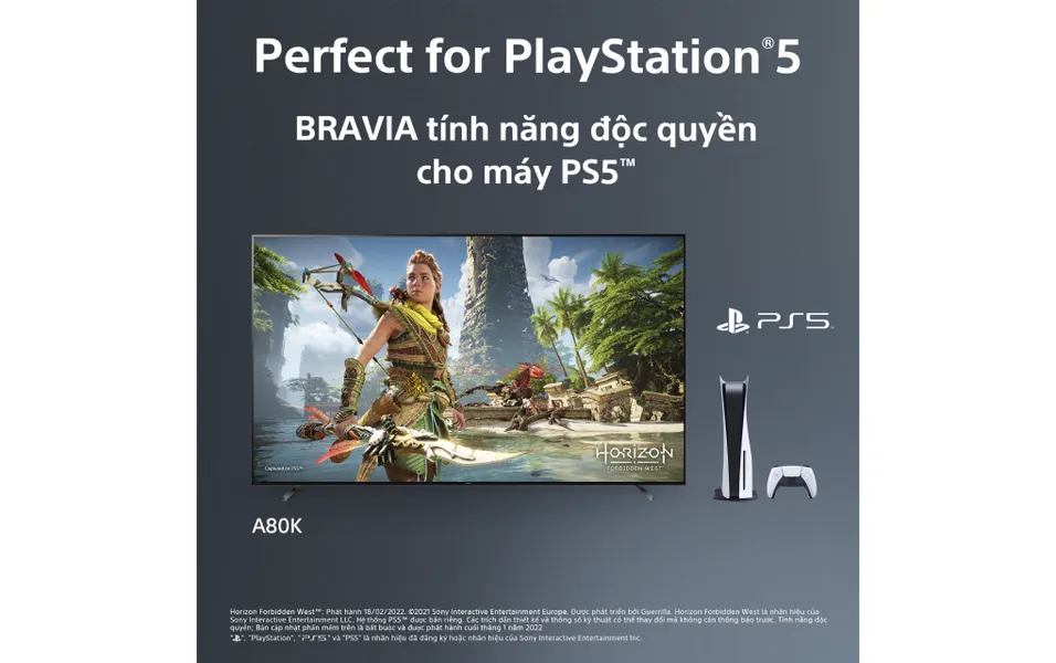 Google Tivi OLED Sony 4K 65 Inch XR-65A80K