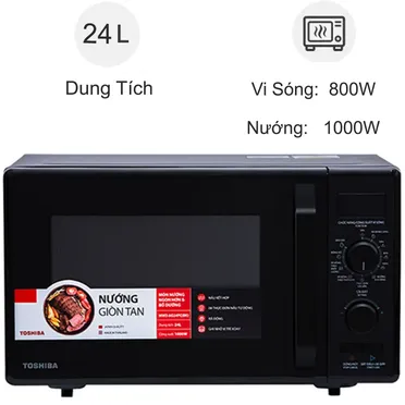Lò vi sóng Toshiba MW2-AG24PC(BK) 24 lít - Thái Lan