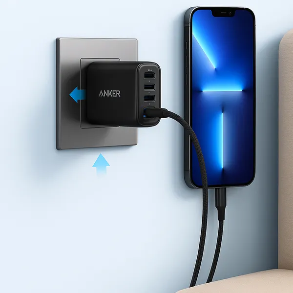 Củ Sạc Anker Zolo 3C1A 70W B2B_A121C