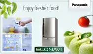 Bộ ba cảm biến giảm nhiệt h&oacute;a đơn ng&agrave;y h&egrave; của tủ lạnh Panasonic