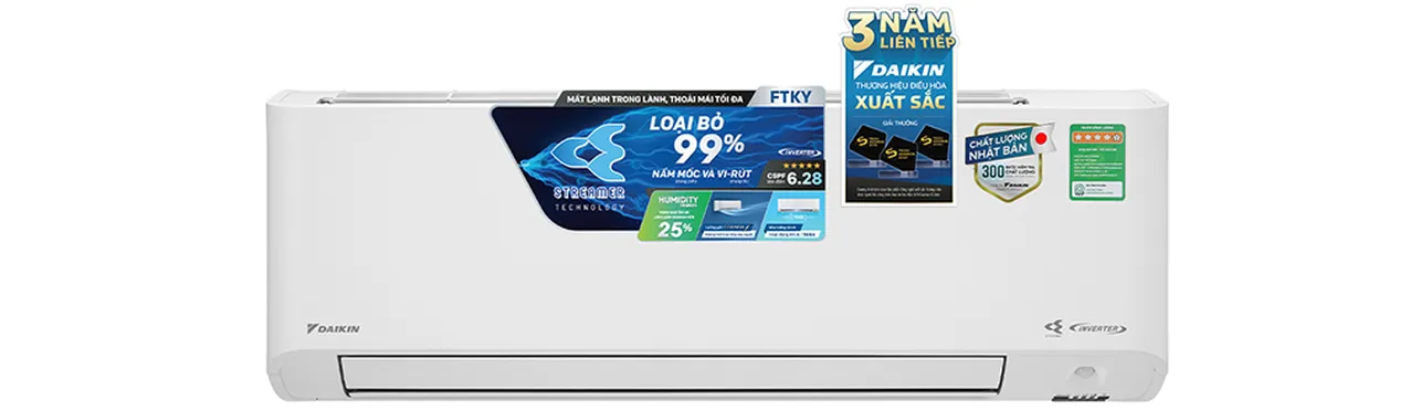 Máy lạnh Daikin Inverter 2 HP FTKY50WVMV/RKY50WVMV