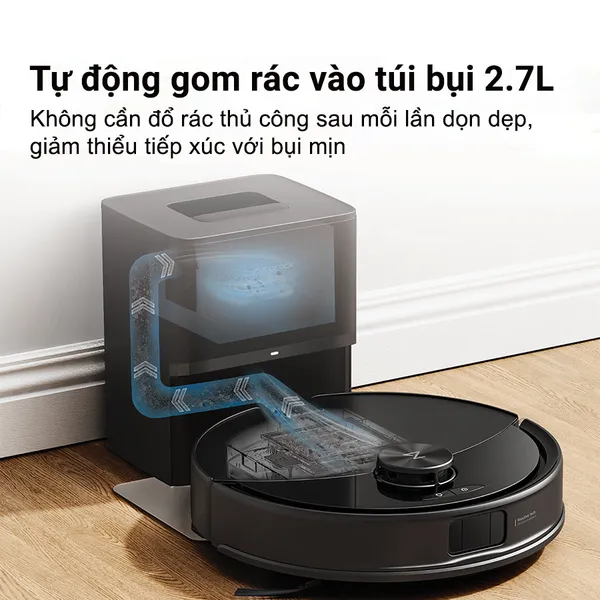 Robot Hút Bụi Lau Nhà Roborock Q10 PF Plus
