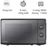 Lò Vi Sóng Kết Hợp Nướng Toshiba MM2-MG20PE(BM)VN 20 Lít - Xuất Xứ Thái Lan