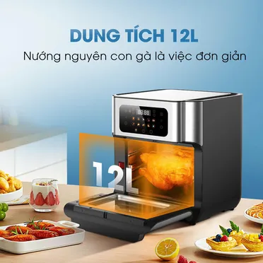 Nồi Chiên Không Dầu Kalite Air Pro 12 Lít 3