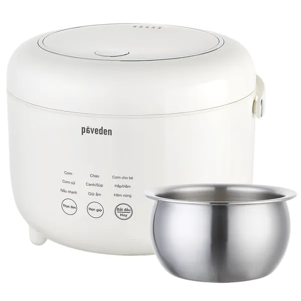 Nồi Cơm Điện Tử Paveden PR-1255SW 1.2 Lít