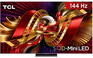Google Tivi TCL SQD-Mini LED AI 4K 75 Inch 75C8L