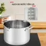 Bộ 5 Nồi Inox Cao Cấp Tefal Duetto Plus, Gồm Quánh 16cm/Nồi 18cm/Nồi 20/Nồi 22cm/Nồi 24cm