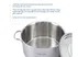 Nồi Inox 5 Lớp Đáy Liền Korea King KP-20S5PLY 3 Lít 3