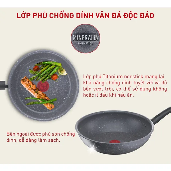 Chảo Chiên Sâu Lòng Tefal Cook Healthy 28cm