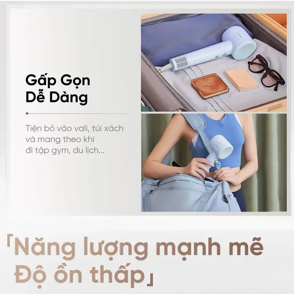 Máy Sấy Tóc Tốc Độ Cao Dreame AHD12A Màu Xanh