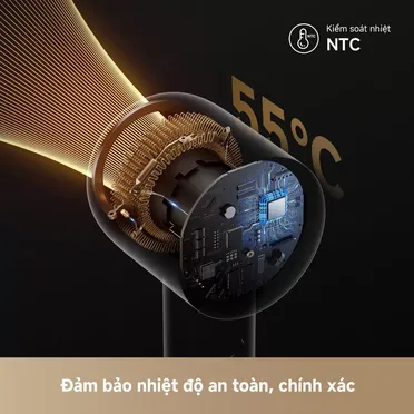 Máy Sấy Tóc Tốc Độ Cao Dreame Hair Dryer GloryUni AHG20W Màu Vàng 10