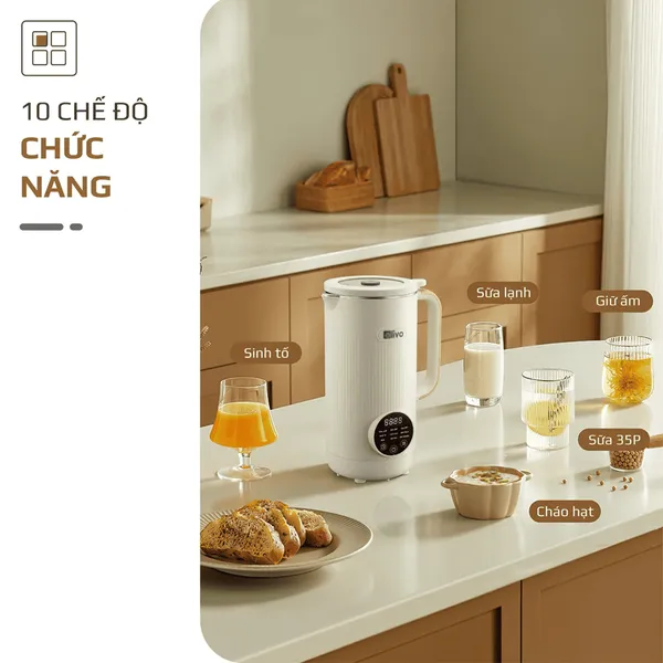 Máy Xay Nấu Đa Năng Olivo CB1200 1.2 Lít