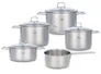 Bộ Nồi Fissler SatiTherm 5 Món Nắp Kính