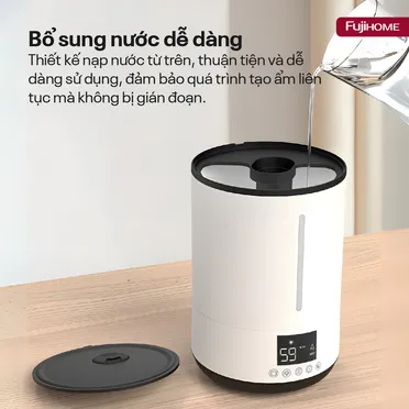 Máy Phun Sương Tạo Ẩm Xông Tinh Dầu Fujihome HM06E 8