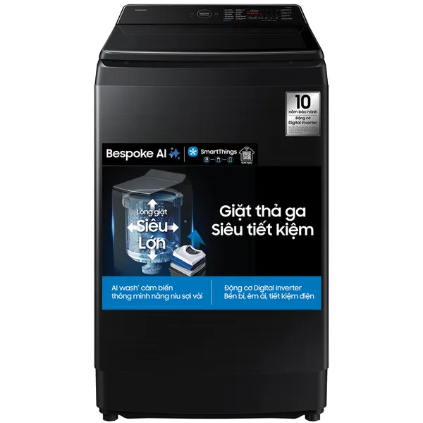 Máy Giặt Samsung Inverter 15 Kg WA80F15B6BSV