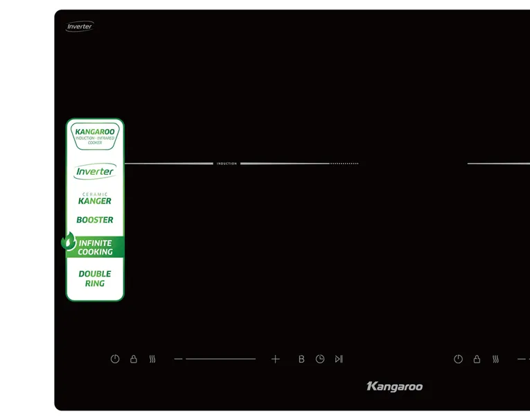 Bếp Điện Từ - Hồng Ngoại Kangaroo KGIF44D3C