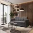 Sofa Giường Thư Giãn Elle Xám đậm