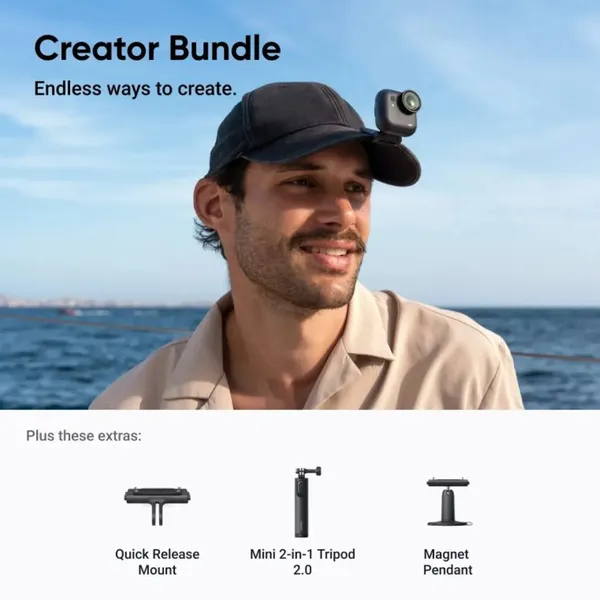 Camera Hành Động Insta360 Go Ultra Creator Bundle chính hãng