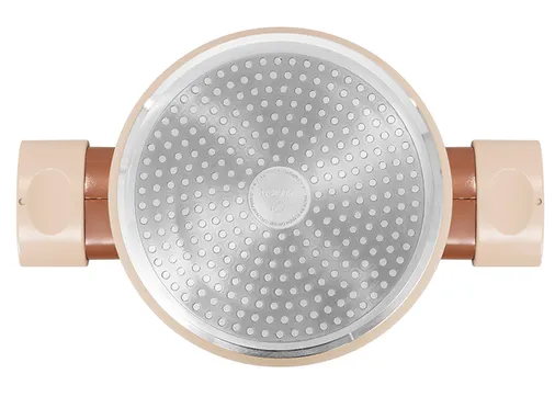 Bộ Nồi Chống Dính Ceramic Elmich Mocha EL5243MC04 Size 18,20,24, Quánh 16cm 10