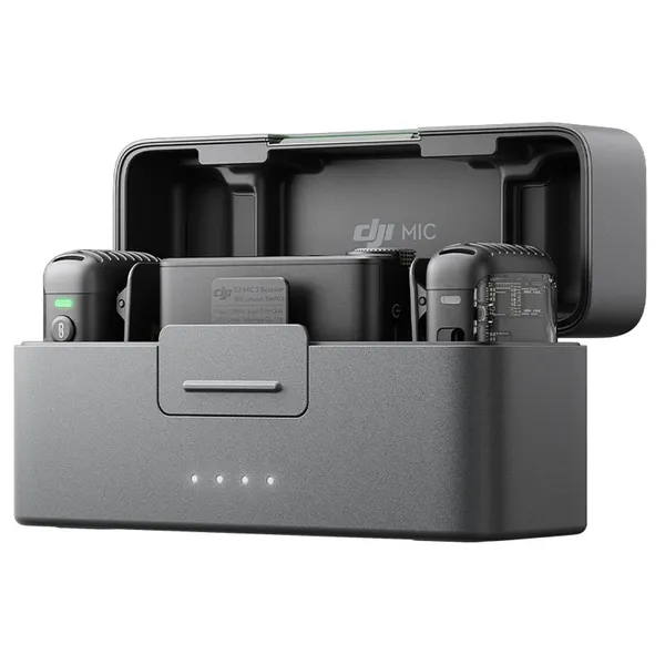 Thiết Bị Thu Âm Không Dây DJI Mic 2 (2TX + 1RX + 1 Hộp sạc Mic) _DMT02&DMR02&DMC02