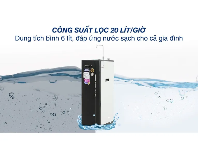 Máy Lọc Nước Ion Kiềm Hydrogen Mutosi MP-S1001H