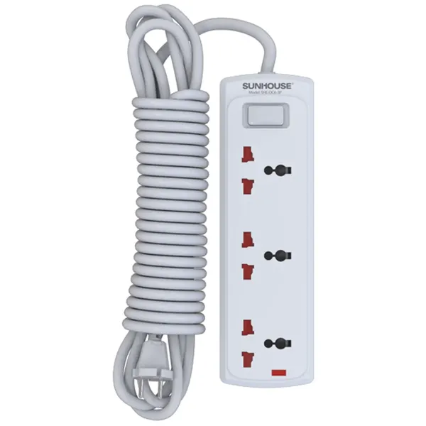 Ổ Cắm Điện SUNHOUSE SHE-OC6-3P