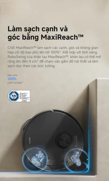 Robot Hút Bụi Lau Nhà Mova P70 Pro Ultra