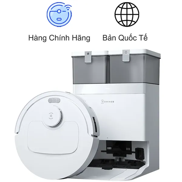 Robot Hút Bụi Lau Nhà Ecovacs Deebot T30C - Trắng
