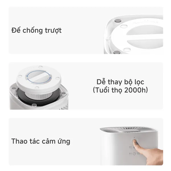 Máy Lọc Không Khí Simplus KQJH008WH00
