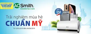 [PR] Trải nghiệm chuẩn h&egrave; c&ugrave;ng A.O Smith