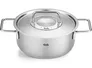 Bộ Nồi Fissler Pure 5 Món Nắp Inox Có Quánh - Nhập Khẩu Đức