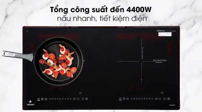 Bếp Điện Từ Đôi Âm Pramie PRMY-2208 - Malaysia 7