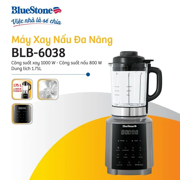 Máy Làm Sữa Hạt Đa Năng BlueStone BLB-6038 1.75 Lít