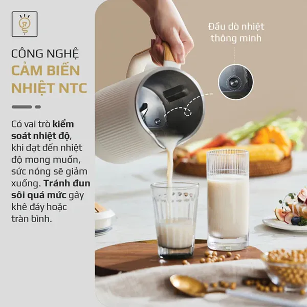 Máy Làm Sữa Hạt Olivo CB400