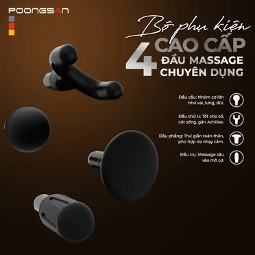 Máy Massage Cầm Tay Poongsan G24 9