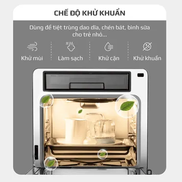 Nồi Chiên Hơi Nước Olivo SF1600 16 Lít 9