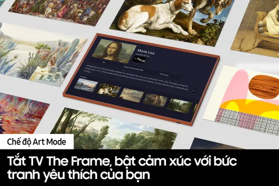 Lifestyle Tivi QLED Khung Tranh Samsung 4K 50 Inch QA50LS03B 3