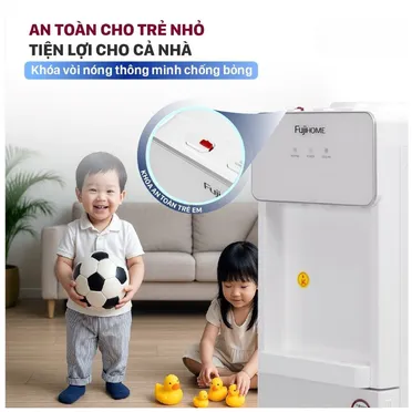 Cây Nước Nóng Lạnh Fujihome WD675C-W 5
