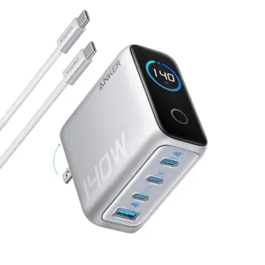 Củ Sạc Anker Zolo 3C1A 140W (with USB-C Cable) B2B_B2697
