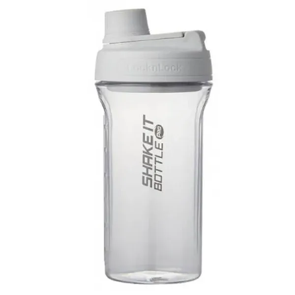 Bình Lắc Lock&Lock Shake It Bottle Pro 850ml ABF944LGRY Màu Xám Nhạt