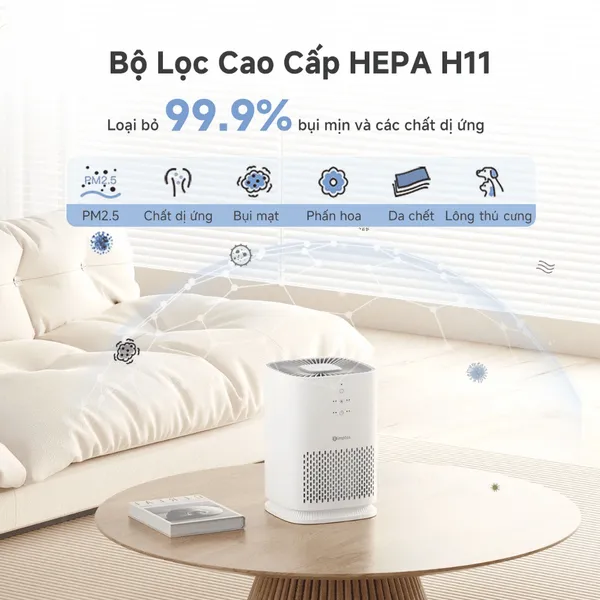 Máy Lọc Không Khí Simplus KQJH008WH00
