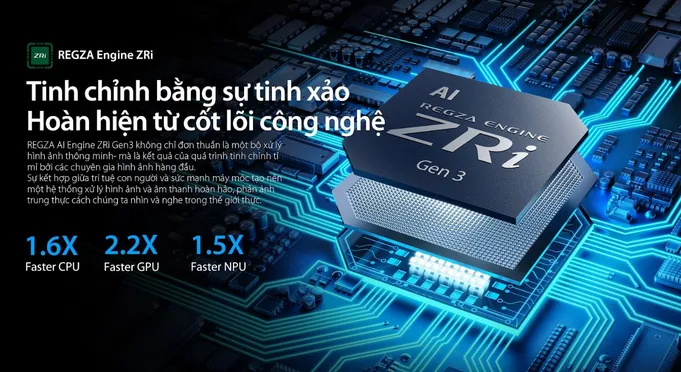 Smart Tivi QLED Toshiba AI 4K 65 Inch 65Z570RP 7