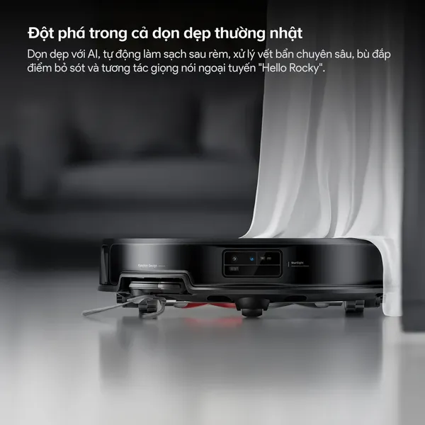 Robot Hút Bụi Roborock Saros 20 Sonic Complete Màu Trắng