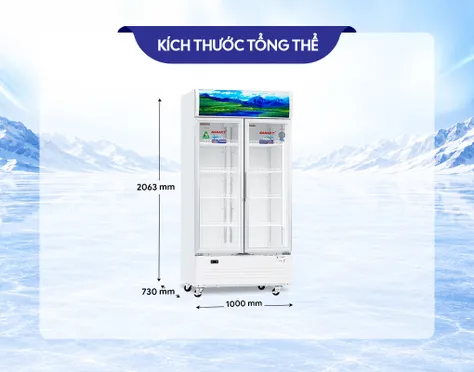 Tủ Mát Sanaky Inverter 900 Lít VH-1009HP3 1