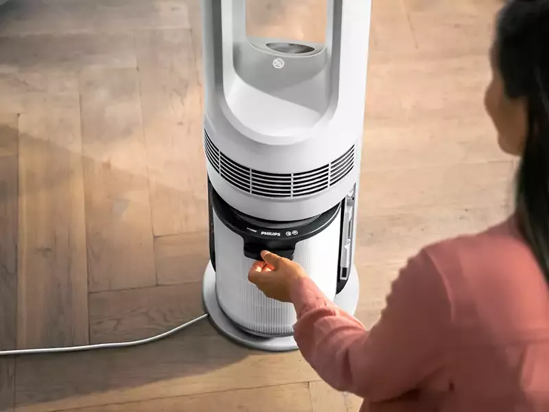 Máy Lọc Không Khí Và Quạt 2 Trong 1 Philips AMF765/30