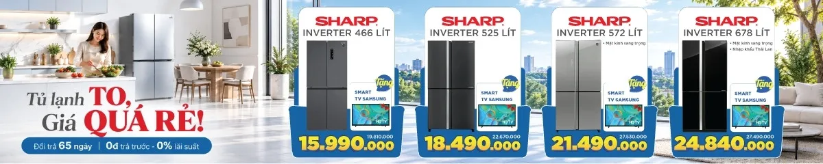 Tủ lạnh Sharp